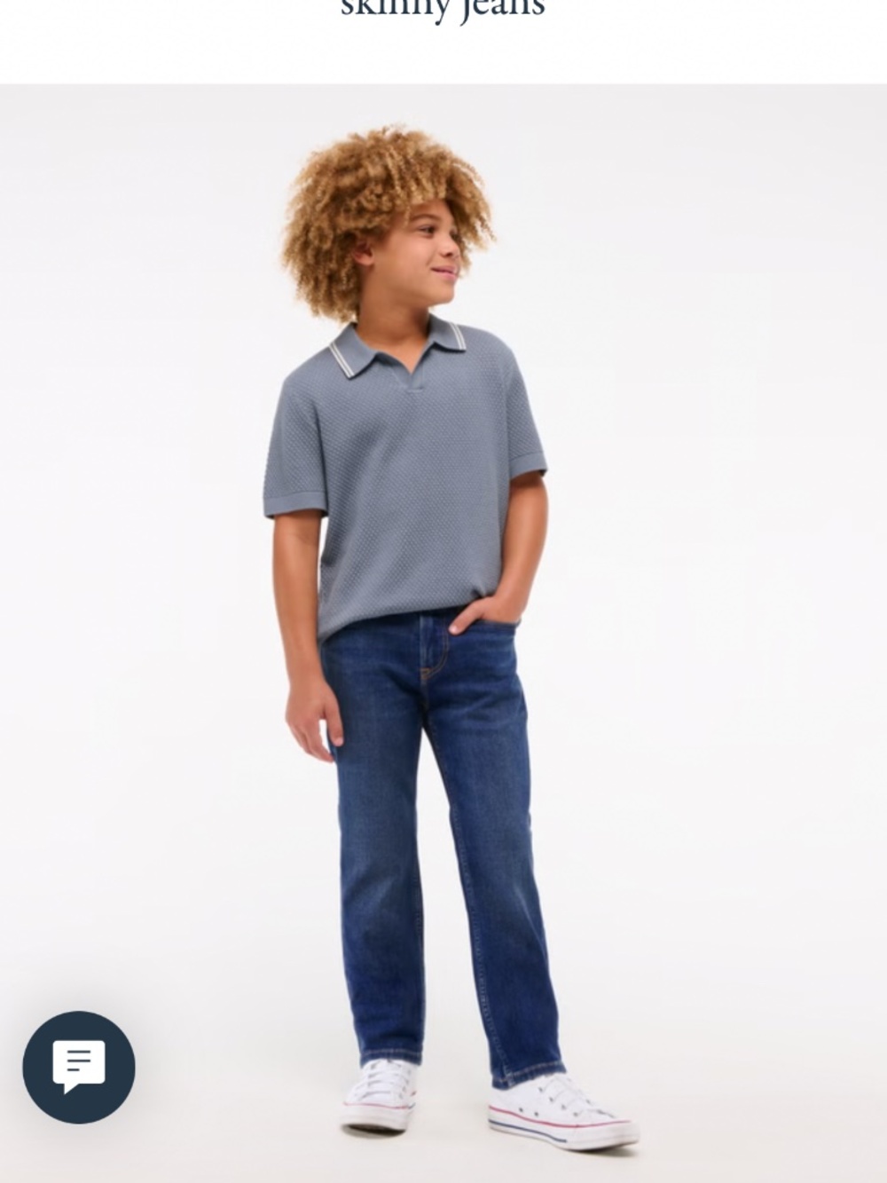 NWT Abercrombie Kids Skinny jeans Boys Size 9/10
